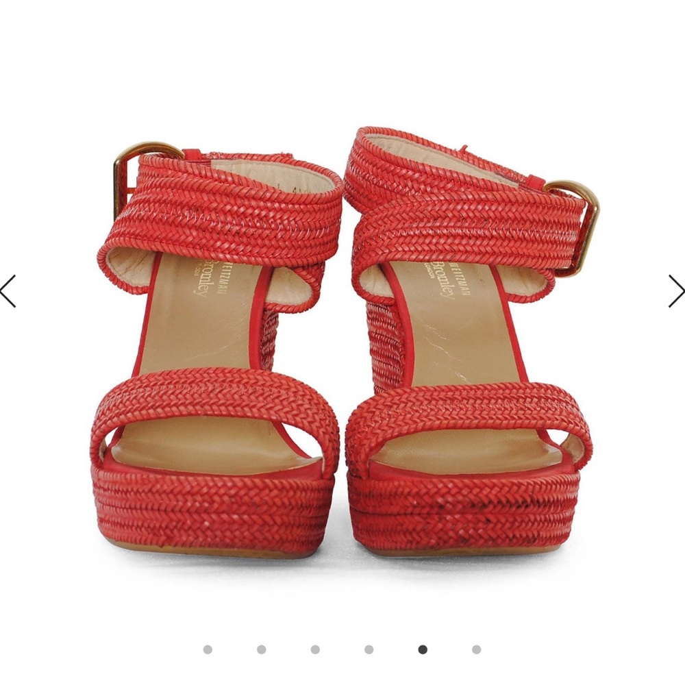 Stuart Weitzman Encore Platform Espadrille Sandal… - image 2